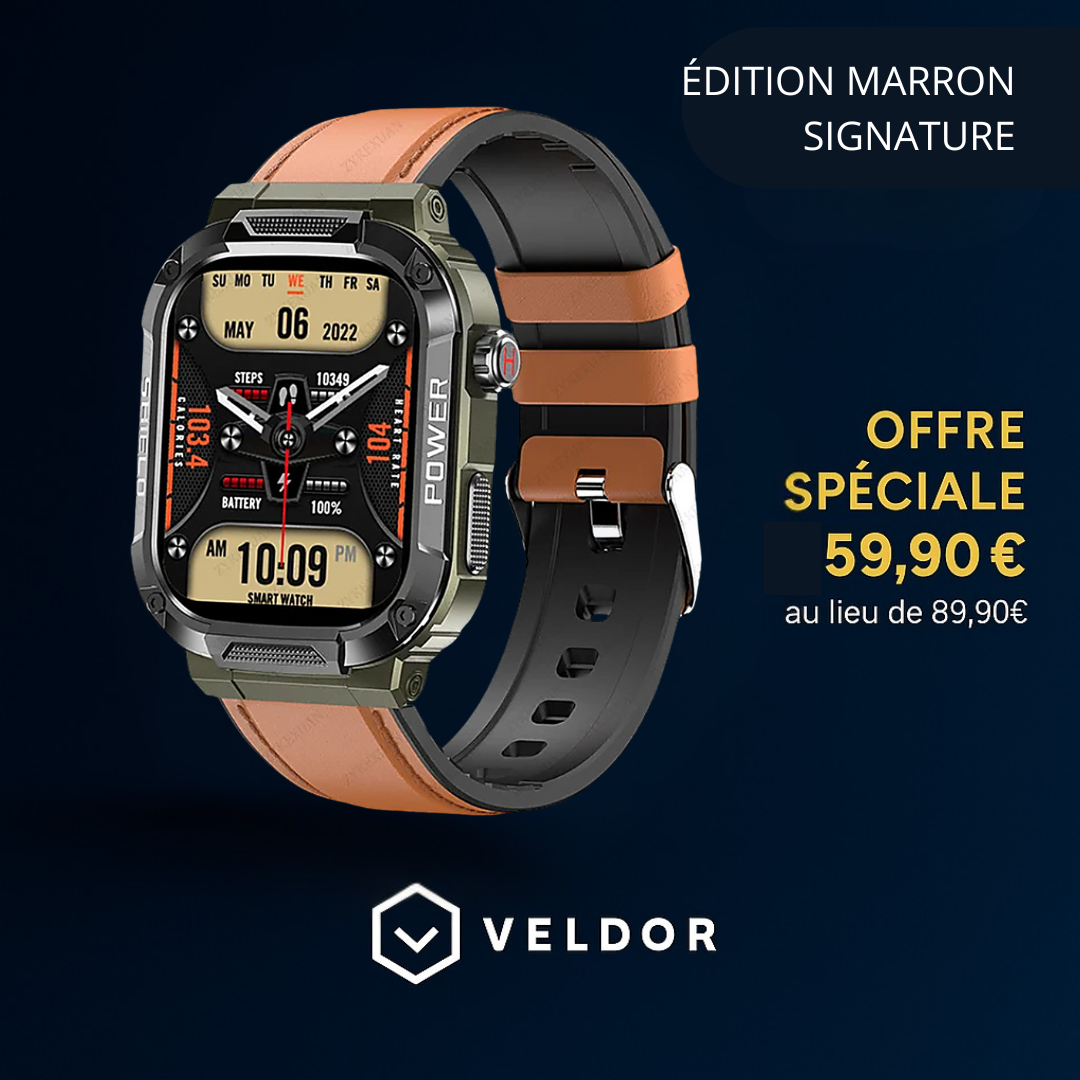 Veldor - La montre robuste pour le quotidien & l’outdoor