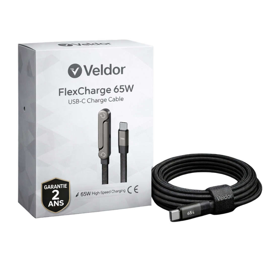Câble Latéral Renforcé 65W