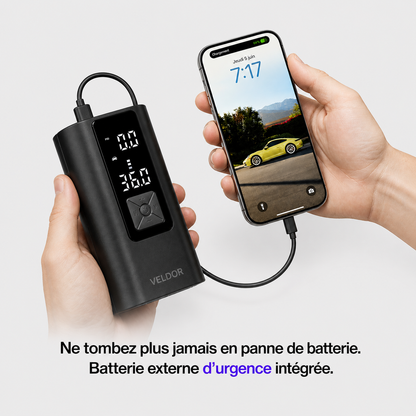 Veldor Gonfleur Portatif Multifonction
