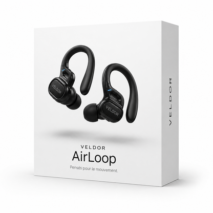 Veldor AirLoop - Les écouteurs confortables qui restent en place