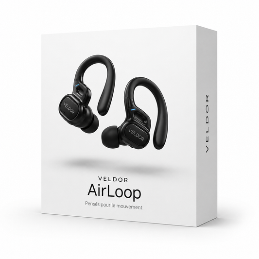 Veldor AirLoop - Les écouteurs confortables qui restent en place