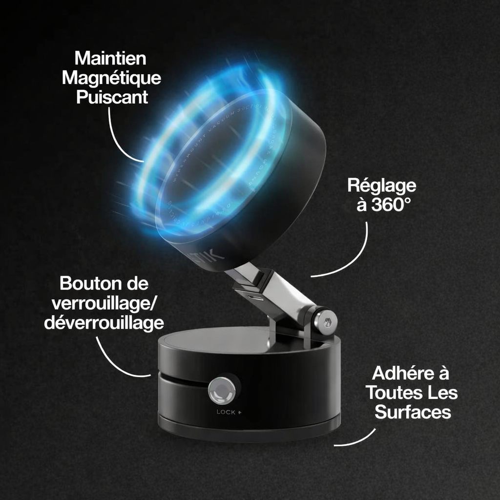 Fixez votre téléphone partout. Sans qu'il ne tombe