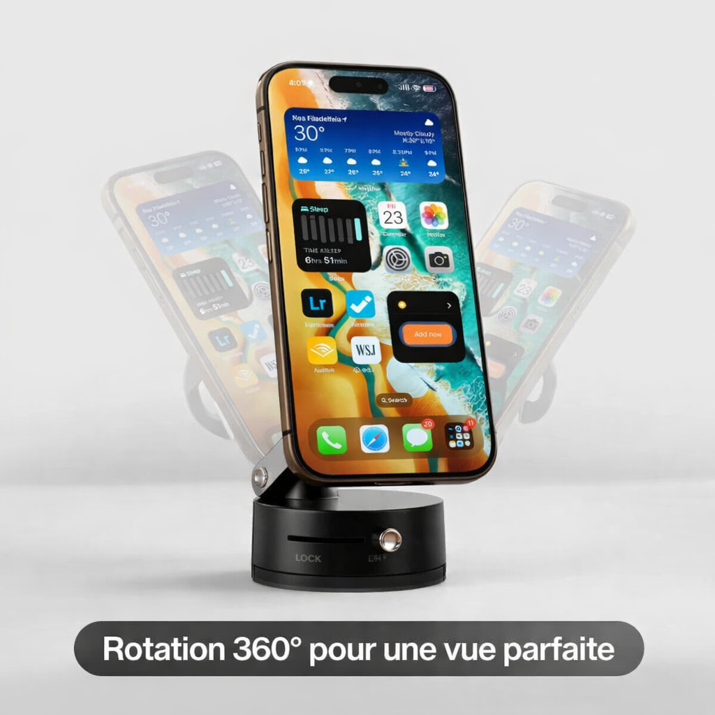 Fixez votre téléphone partout. Sans qu'il ne tombe
