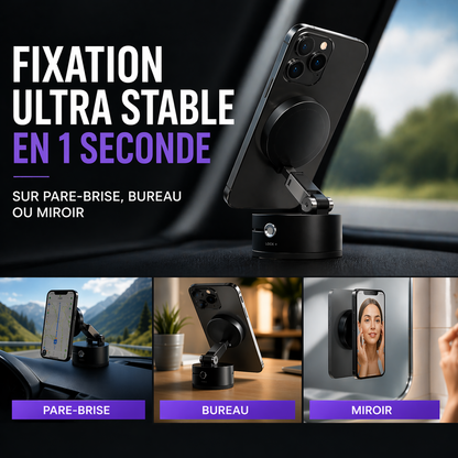 Fixez votre téléphone partout. Sans qu'il ne tombe